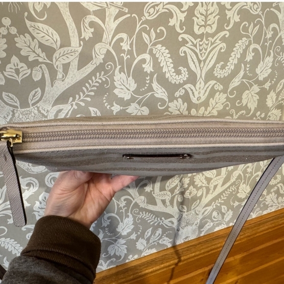 Kate Spade Haven Lane Ramey Lilac Glitter Crossbody $149 Retail EUC - Picture 8 of 14